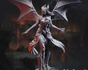 Luxuria Second Devil of Lust Hatred 16k Resin Miniature DM Stash 32mm Scale