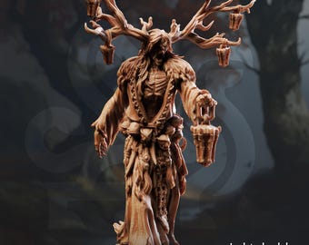 Lykteholder Elderwood Draugr Boss 16k Resin Monster DM Stash Huge 32mm Scale Enemy