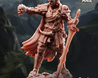Corsicus Swordsman Miniature | Northern Warrior, Fighter, Barbarian RPG Figure