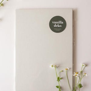 6 hojas de cartón / Capas adicionales para prensa de flores / Repuesto para kit de prensa de flores / Materiales de arte botánico / Papel para secar flores