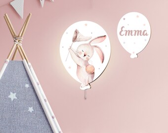 Niedliches Kaninchen-Nachtlicht, einzigartiges Kinderzimmerdekor, Nachttischlampe mit gemütlichem und weichem Schein, perfektes Babygeschenk