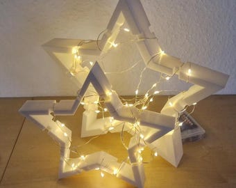 Ikea Strala weie Spitze Stern Lampe Space Celestial Galactic Weihnachten  Fenster Dekor 90 cm Stern - Etsy.de