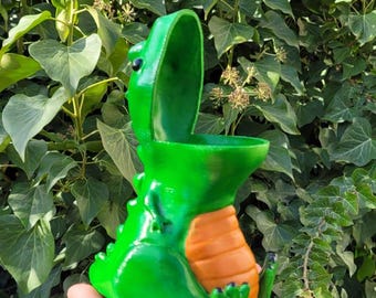 Dinosaur Pencil Holder 3D Printed Desk Organizer Cute Dino Pen Cup Office School Stationery Storage Kids Gift Geeky Home Decor Unique Design