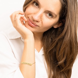 Bracelet personnalisé de barres de versets bibliques, bracelet personnalisé de versets bibliques, cadeau édifiant personnalisé, cadeau pour elle, cadeau de félicitations, cadeau d&#39;anniversaire