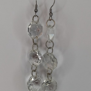 Crystal drop earrings
