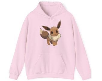 Eevee Pokemon Unisex Hooded Sweatshirt