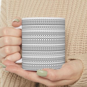 Funny Secret Hidden Swear Message Coffee Mug, Hidden Message Coffee Mug – Secret Quote Ceramic Cup, Unique Funny Gift for Friends