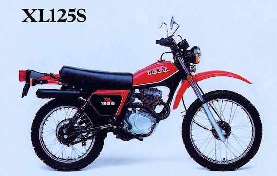ホンダ XL125S (79-83) 工場修理マニュアル & セットアップ XL