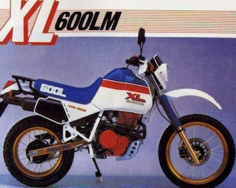 Honda XL600LM (85-86) Taller Reparacion Manual XL 600 LM PD04 Dakar