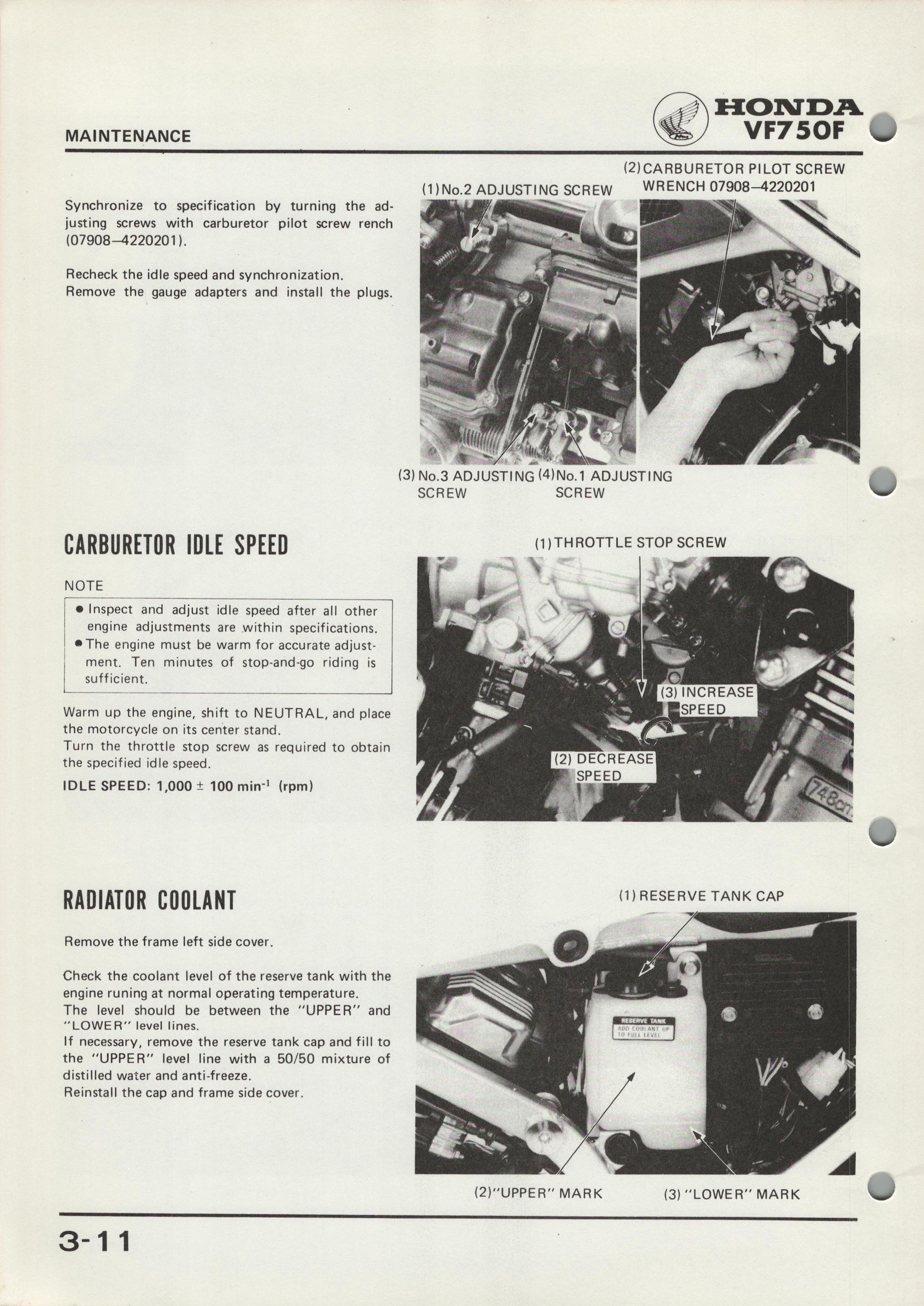 Honda VF750F (83-86) Work-shop Repair Manual VF 750 F RC15 V4 - Etsy