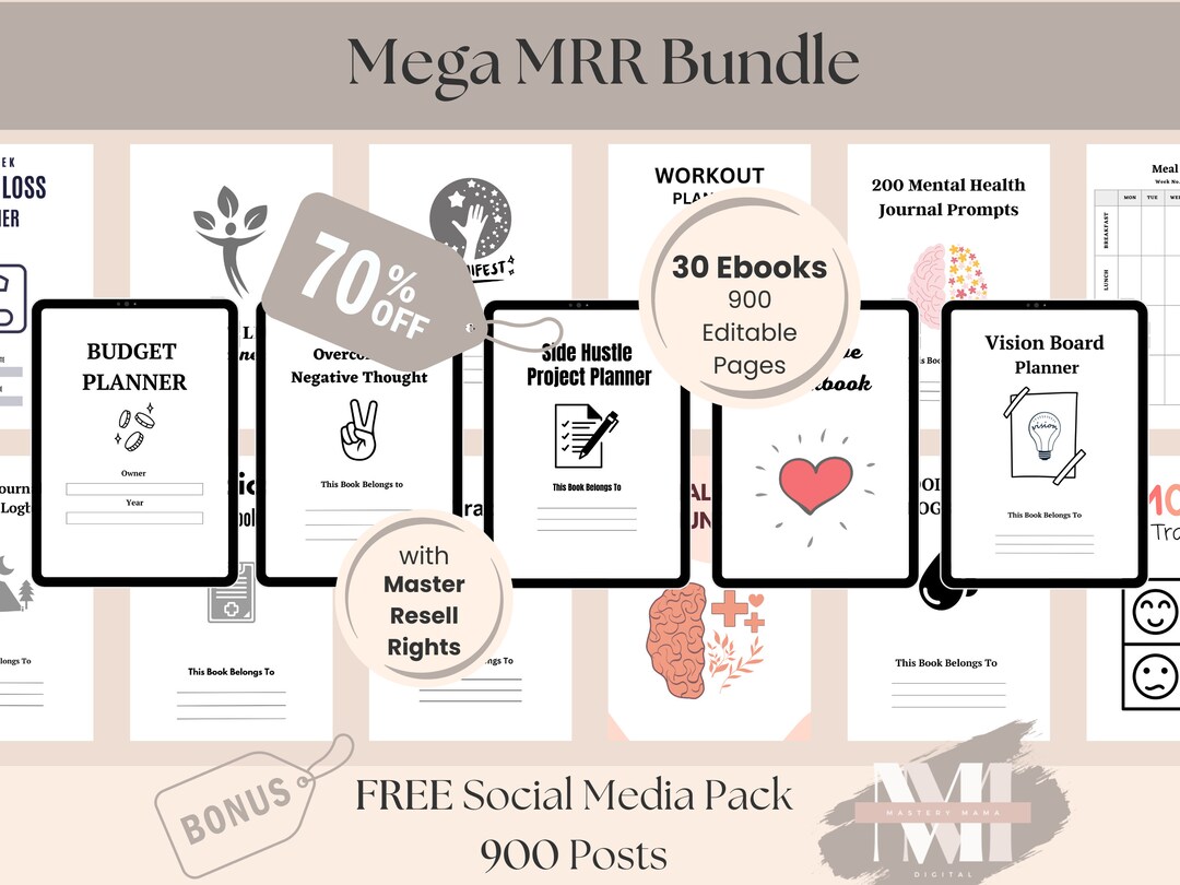 Faceless Digital Marketing Guide Ebook Bundle With Master Resell Rights ...