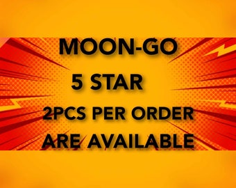 MOON-GO 5star 2pcs per order are available