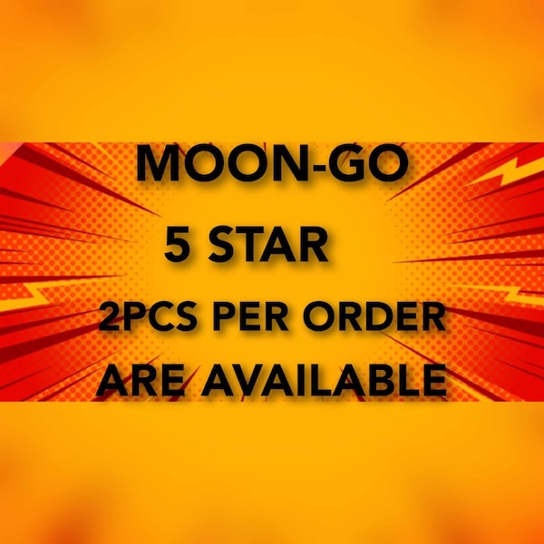MOON-GO 5star 2pcs per order are available