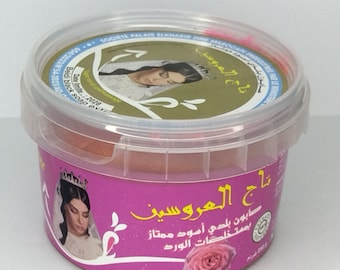 Moroccan black soap - Lavender - Roses - Lemon - Olive oil and eucalyptus - Argan oil - Thyme