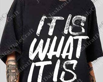 It is What It Is PNG, Inspirational Digital, png With Sayings, Funny Sarcastic png, Sarcastic Digital, Anxious png, Over thinker png