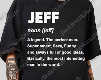 Jeff Name png, Funny Quote Humor png, Digital For Him and Her, Funny png, Sarcastic Graphic png