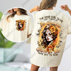 Generation X Skull Women png, The Good Girl In Me Gort Tired png, Funny Gen X Digital, Generation X png, Boomers Millennial png