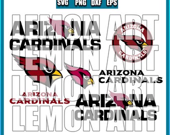 Arizona Cardinalls Football SVG PNG Bundle, svg Sports files, Svg For Cricut, Clipart, Football Cut File, Layered SVG For Cricut File