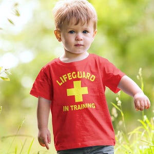 Lifeguard In Training T-Shirt, Future Lifeguard, Lifeguard Shirt, Beach outfit, Lifeguard Uniform, Pool Wear, Beach Shirt, Vacation Shirt