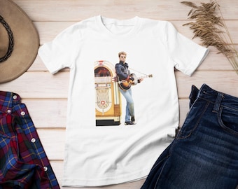 George Michael Faith Wham jukebox T-shirt, George Michael Shirt, George Michael Faith, Rock T-shirts, Music Shirt, Pop Dance Music Shirts