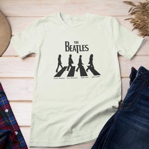 The Beatles Abey Road Shirt, Beatles Band Shirts, Music Shirts, 90s Vintage Beatles Shirt, The Beatles Fan T-Shirt, Rock Band The Beatles