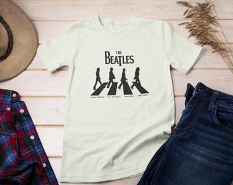 Beatles Abbey Road Shirt, Beatles Band Shirts, Musik Shirts, 90er Vintage Beatles Shirt, Beatles Fan T-Shirt, Rockband The Beatles