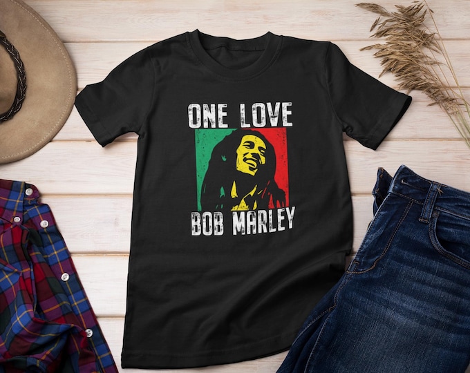 Bob Marley one love 2 shirt, Bob Marley shirts, One Love Movie, Bob Marley One Love t-shirt, Music shirt, Bob Marley Reggae shirt, Jamaican