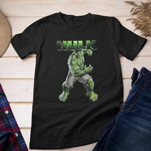 HULK The Incredible Hulk Shirt, The Incredible Hulk Shirt, Hulk T-shirt, Fathers Day Gift, Gift For him, comic hero, Avengers Shirt