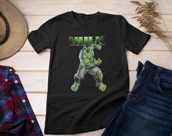 Hulk T-Shirt, Comic Hero Avengers Shirt, Fathers Day Gift