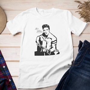Elvis Presley T-Shirt, Elvis Presley Shirt, King of Rock and Roll, Rock T-Shirts, Rock Music T-Shirt, Rock n Roll shirt, Elvis Aaron Presley