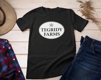 Tegridy Farms T-shirt, Tegridy Shirt, Randy Tergidy Farm, Movie T-shirt, Weezer Meme, Vintage Sarcastic Shirt, TV series