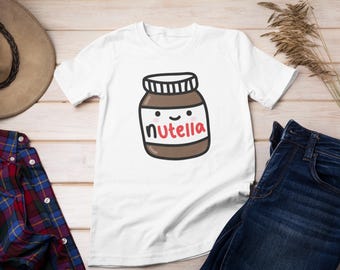 Nutella Chocolate Hazelnut Spread T-Shirt, Nutella Chocolate Shirts, Nutella Shirt, Chocolate lover shirt, Gift for him, Nutella choc spread