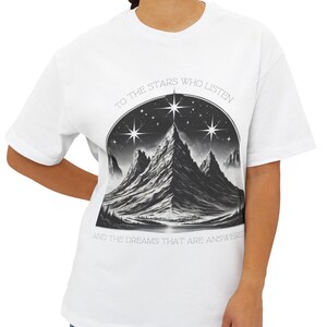 Velaris Boxy Tee: ACOTAR Night Court, City of Starlight