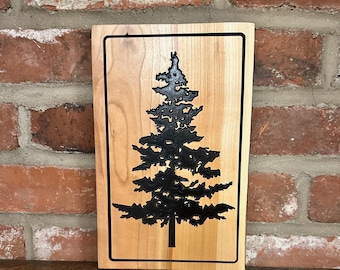 Tree Silhouette #4 - Cherry