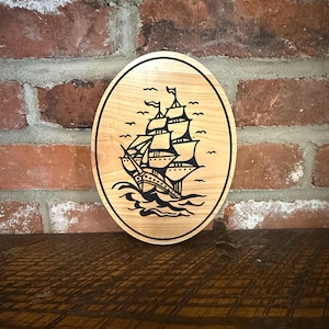 Décoration murale flash tatouage bateau - Érable