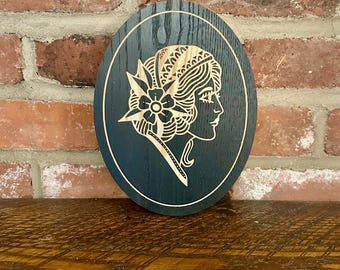 Gypsy Flash Wall Decor - Ebonized Oak