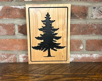 Tree Silhouette #2 - Cherry