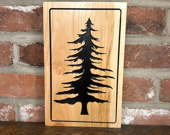 Tree Silhouette #3 - Cherry