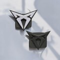 CARBON BASE - Front Cupra  Emblem Badge for Leon 5F facelift / non facelift or Ibiza 6F / 6P product logo