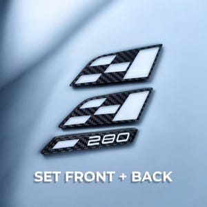 Racing Flag voor Leon Cupra of Ibiza met CARBON BASE