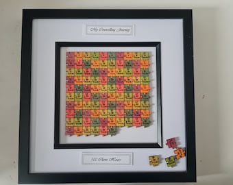 Trainee Counsellor 100 hour Countdown Puzzle in Glassless frame