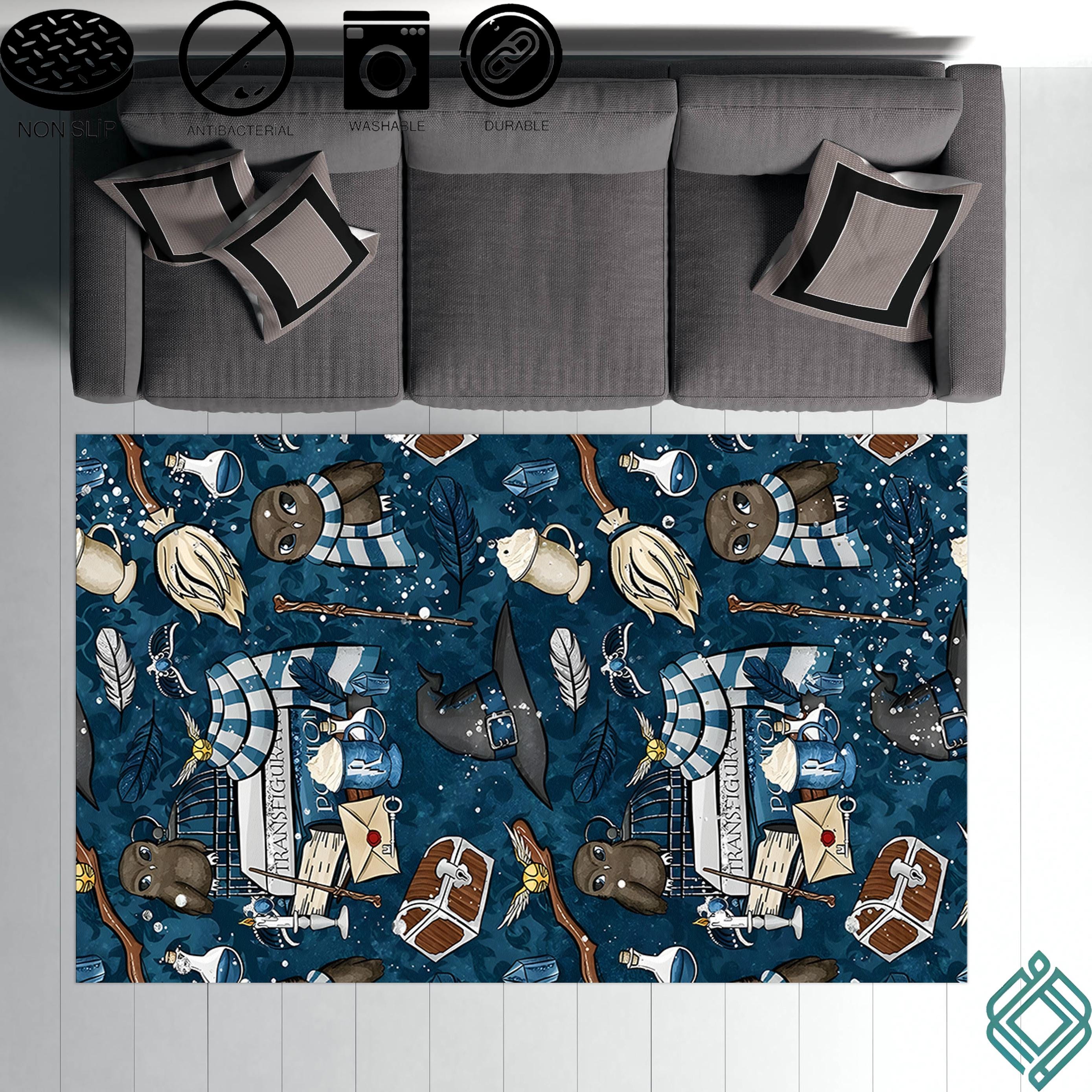 Orlando Magic Rugs Magic Pattern Rug, Wizard Pattern Rug, Movie Rug, Witch Items Pattern ...