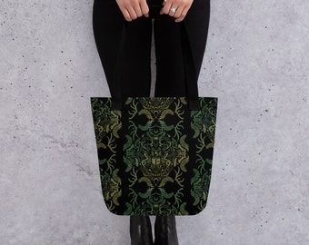 A Witch’s Shop Print Tote Bag