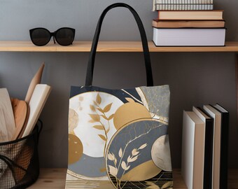 Totebag Japandi / Stofftasche japanische Kunst / japanisches Geschenk / Shopper / Strandtasche / skandinavisch / Trend 2024 / minimalistisch