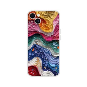 Colorful Drops - iPhone and Samsung Phone Case