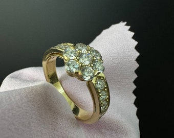 Gouden ring Diamanten ring Van Cleef ring