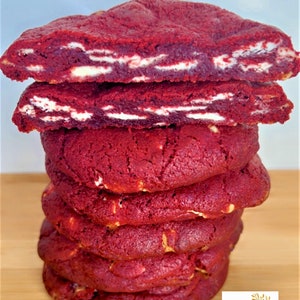 NYC Red velvet Cookies ( Box of 6)