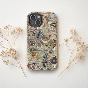 Moon child collage phone case, iPhone 15 14 13 12 11 pro max and Samsung ultra Galaxy case, gift idea, phone accessories