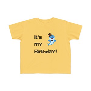 T-shirt anniversaire bébé requin image 7