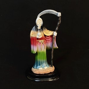 Santa Muerte Rainbow Altar Figurine